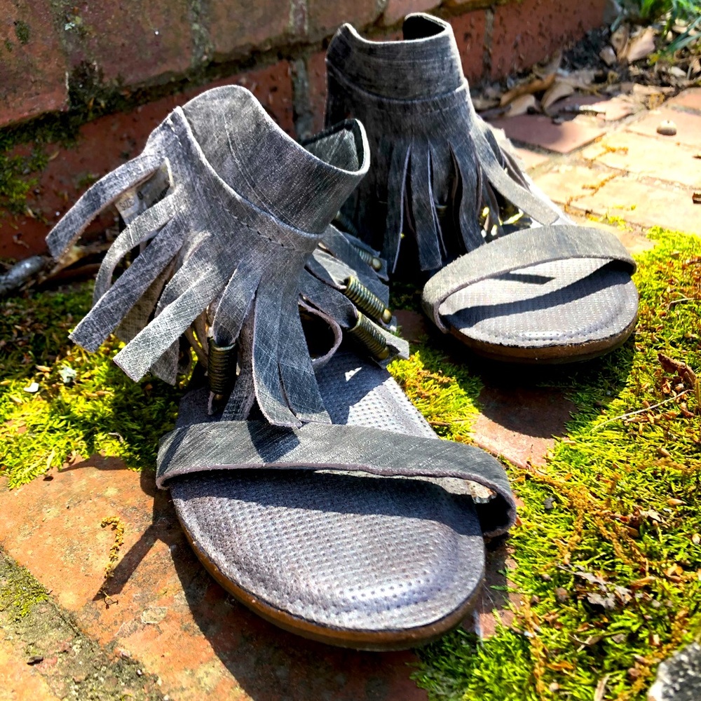 Fringe Sandals